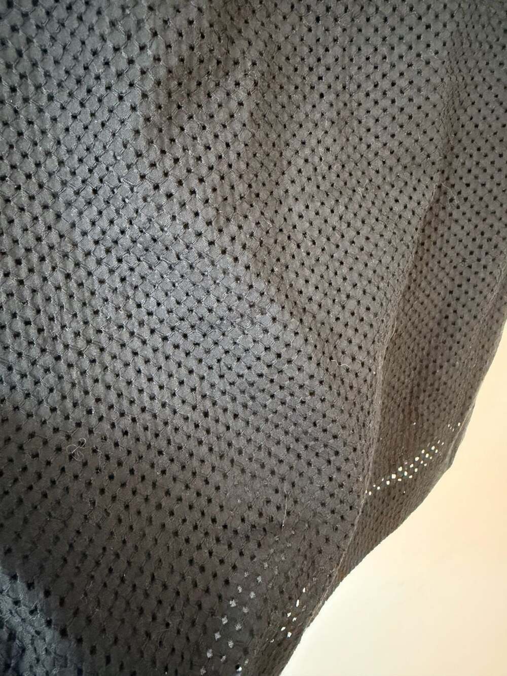 Halogen Black Eyelet A-Line Mini Skirt Feminine Classic Size 8 - Picture 5 of 5